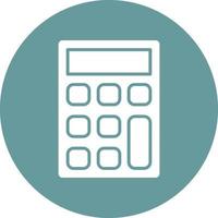 Vector Design Calculator Icon Style