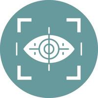 Vector Design Eye Tracking Icon Style