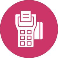 Vector Design Pos Terminal Icon Style