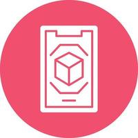 Vector Design Augmented Reality Icon Style