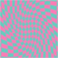 psychedelic geometric pattern with squares photo