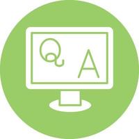 Vector Design QA Icon Style