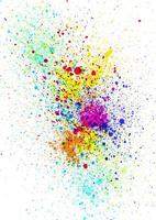 Abstract background with a watercolour splatter texture vector