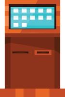 Vector Image Of An Online Payment Machine