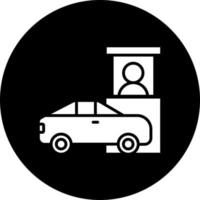 Drive Thru Vector Icon Style