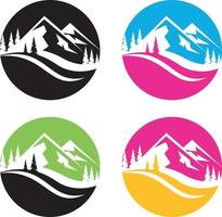 Logotype Concept For Outdoor Company vector