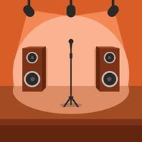 Vector Graphics Of A Concert Stage