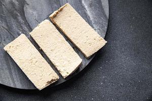 tofu soy cheese vegetable healthy meal food snack on the table copy space food background rustic top view photo