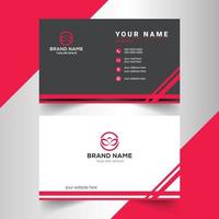 modern professional business card template design vector
