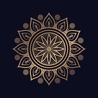 Luxury Islamic pattern mandala background design vector logo icon illustration for print