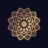 Elegant mandala background design vector