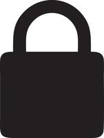 Lock security icon symbol vector image. Illustration of the key secure access system vector design. EPS 10