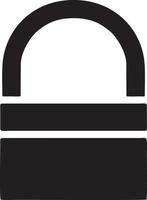 Lock security icon symbol vector image. Illustration of the key secure access system vector design. EPS 10