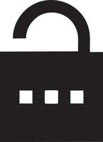 Lock security icon symbol vector image. Illustration of the key secure access system vector design. EPS 10