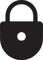 Lock security icon symbol vector image. Illustration of the key secure access system vector design. EPS 10