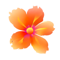 vattenfärg blomma söt Färg pastell png