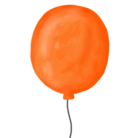 balões aguarela ilustração png