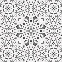 vector coloring geometric flower shapes and pattern background