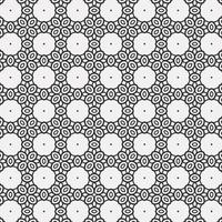 vector coloring geometric flower shapes and pattern background