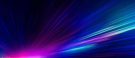 Colorful light burst and laser pointer for a modern abstract background with fast colors in the style of dark sky blue with copy space photo