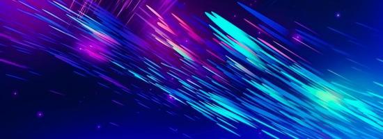 Colorful light burst and laser pointer for a modern abstract background with fast colors in the style of dark sky blue with copy space photo