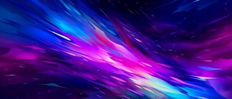 Colorful light burst and laser pointer for a modern abstract background with fast colors in the style of dark sky blue with copy space photo