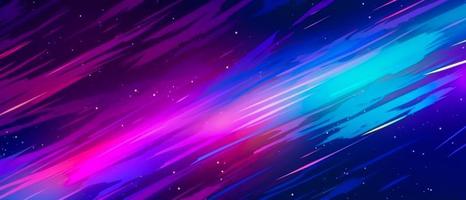 Colorful light burst and laser pointer for a modern abstract background with fast colors in the style of dark sky blue with copy space photo