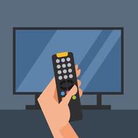 Remote Control For Tv Set vector