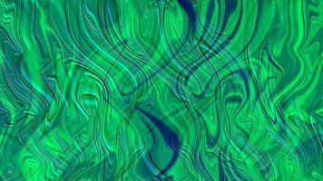 Green blue black gradient mixed Colorful psychedelic liquefied background photo