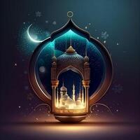 ramadan background of photo