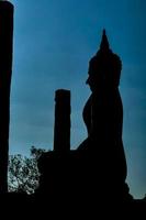 Temple statue in Thailand photo