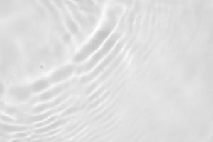 Abstract white transparent water shadow surface texture natural ripple background photo