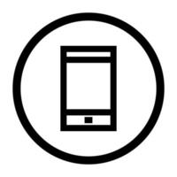 Phone telephone icon. vector