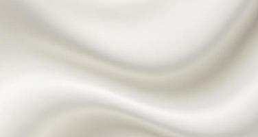 Abstract white fabric texture with soft wave background photo