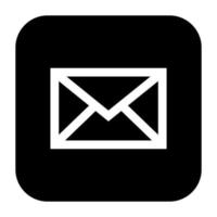 Email envelope icon. vector