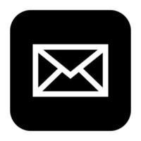 Email envelope icon. vector