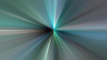 ciclo continuo astratto multicolore radiale brillare raggio sfondo video