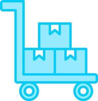 Factory Trolley Vector Icon