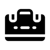 suitcase icon for your website, mobile, presentation, and logo design. vector