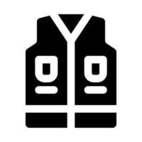 vest icon for your website, mobile, presentation, and logo design. vector