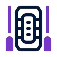 rafting icon for your website, mobile, presentation, and logo design. vector