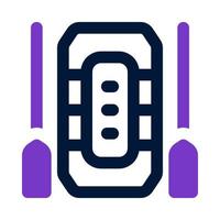 rafting icon for your website, mobile, presentation, and logo design. vector