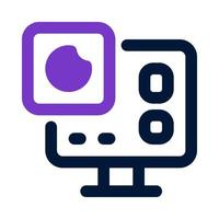 action camera icon for your website, mobile, presentation, and logo design. vector