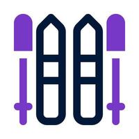 ski icon for your website, mobile, presentation, and logo design. vector