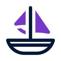 boat icon for your website, mobile, presentation, and logo design. vector