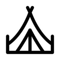 tent icon for your website, mobile, presentation, and logo design. vector