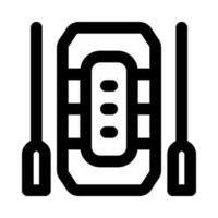 rafting icon for your website, mobile, presentation, and logo design. vector