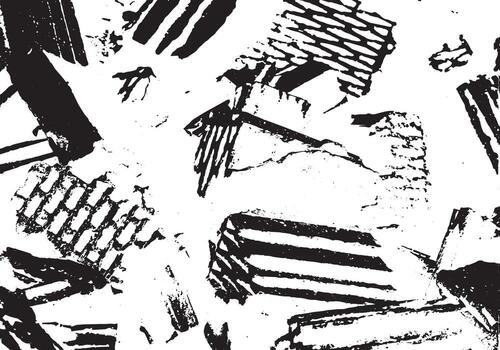 Rustic grunge vector texture with grain and stains. Abstract noise background. Weathered surface.