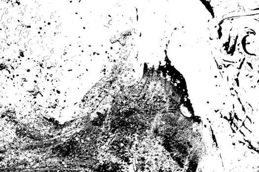 Rustic grunge vector texture with grain and stains. Abstract noise background. Weathered surface.