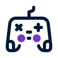 icono de gamepad para su sitio web, móvil, presentación y diseño de logotipo. vector